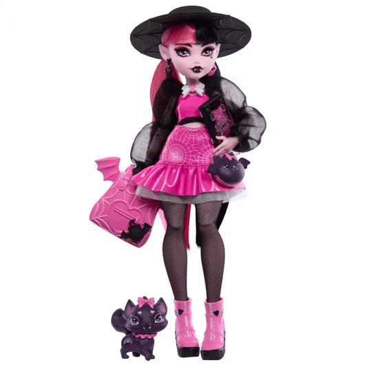 Mattel Lalka Monster High Draculaura - zabawki-dla-dziewczynki