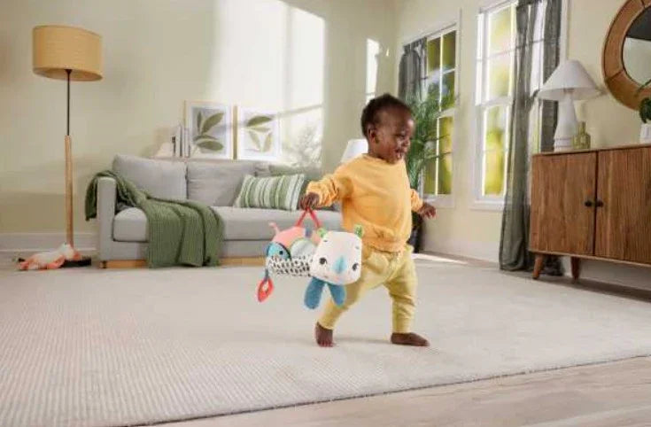 Fisher Price Nosorożec aktywizujący przytulanka - zabawki-dla-dziewczynki