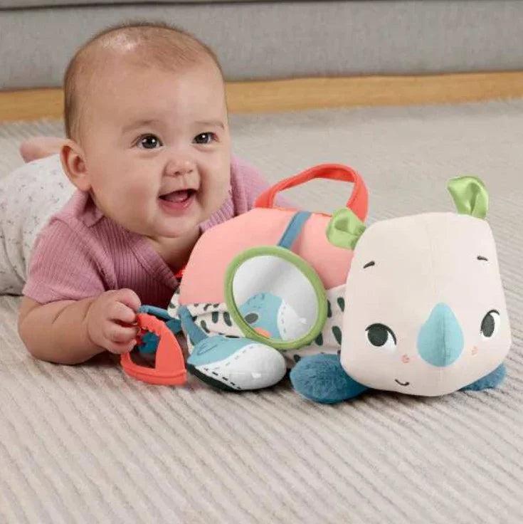 Fisher Price Nosorożec aktywizujący przytulanka - zabawki-dla-dziewczynki