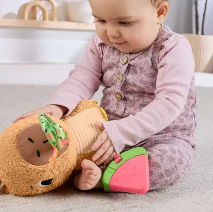 Fisher Price Kapibara sensoryczna przytulanka - zabawki-dla-dziewczynki