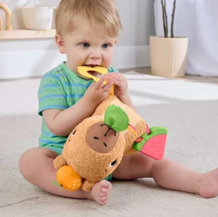 Fisher Price Kapibara sensoryczna przytulanka - zabawki-dla-dziewczynki