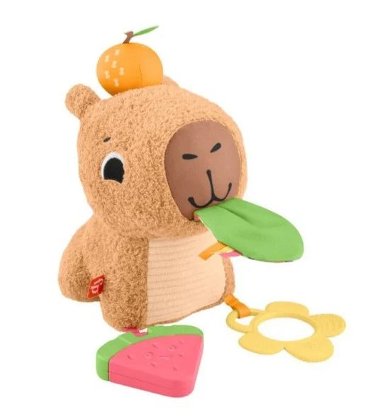 Fisher Price Kapibara sensoryczna przytulanka - zabawki-dla-dziewczynki
