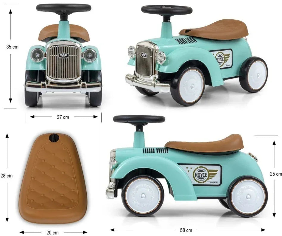 Milly Mally Pojazd Royce Mint - zabawki-dla-dziewczynki