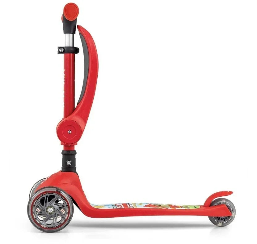 Hulajnoga Scooter Fuzzy Red - zabawki-dla-dziewczynki