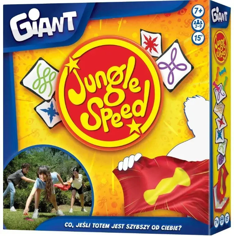 Rebel gra Jungle Speed Giant szybka gra karciana dla dzieci - zabawki-dla-dziewczynki