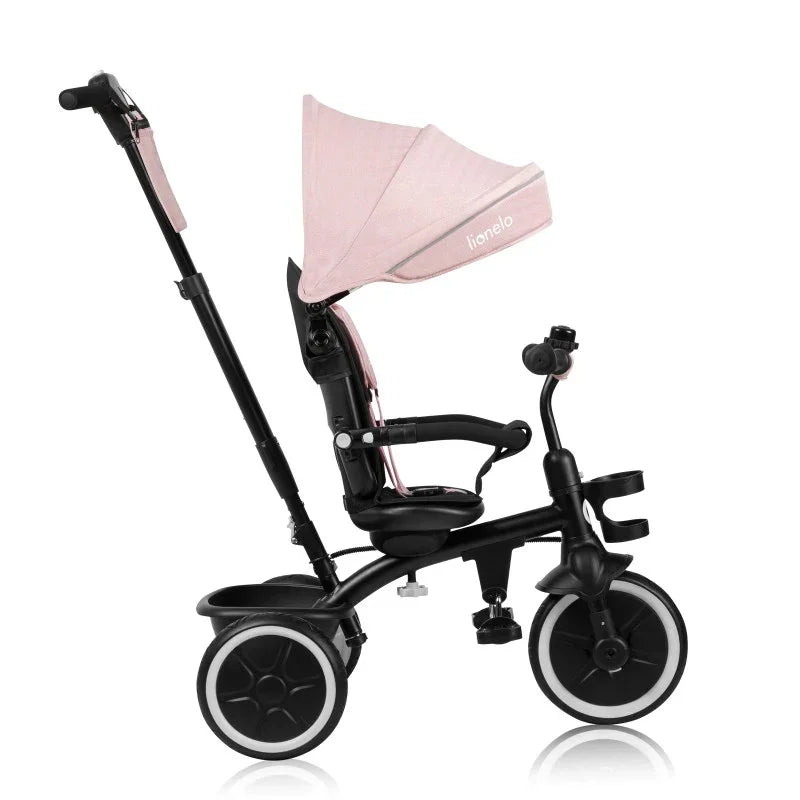 Rowerek trójkołowy Berry Pink Rose - zabawki-dla-dziewczynki
