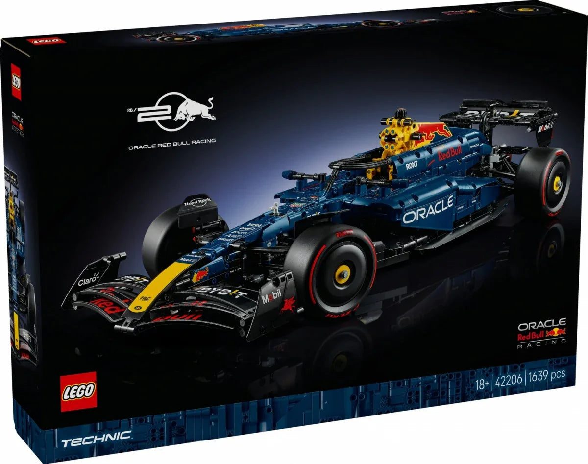 LEGO Klocki Technic 42206 Bolid F1 Oracle Red Bull Racing RB20 - zabawki-dla-dziewczynki