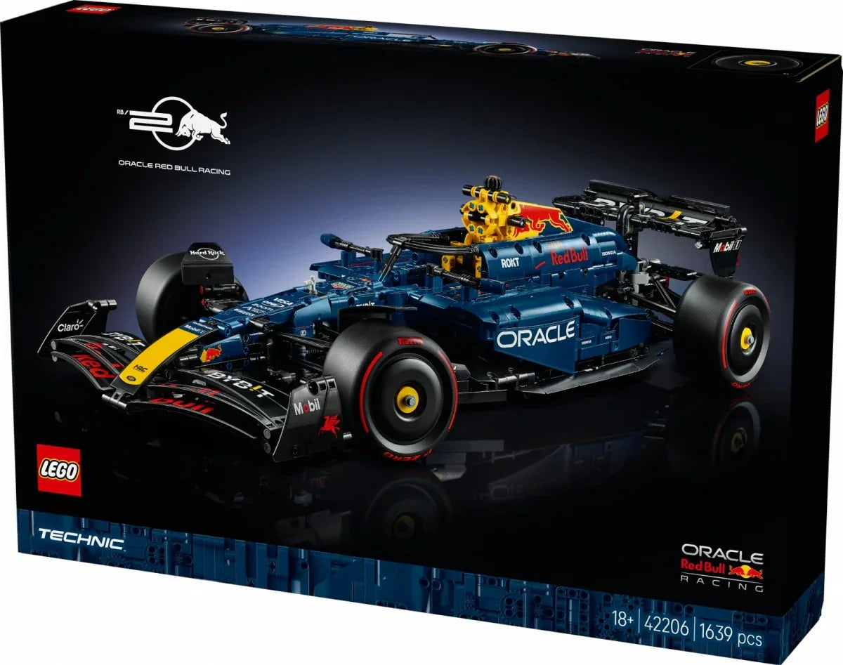 LEGO Klocki Technic 42206 Bolid F1 Oracle Red Bull Racing RB20 - zabawki-dla-dziewczynki