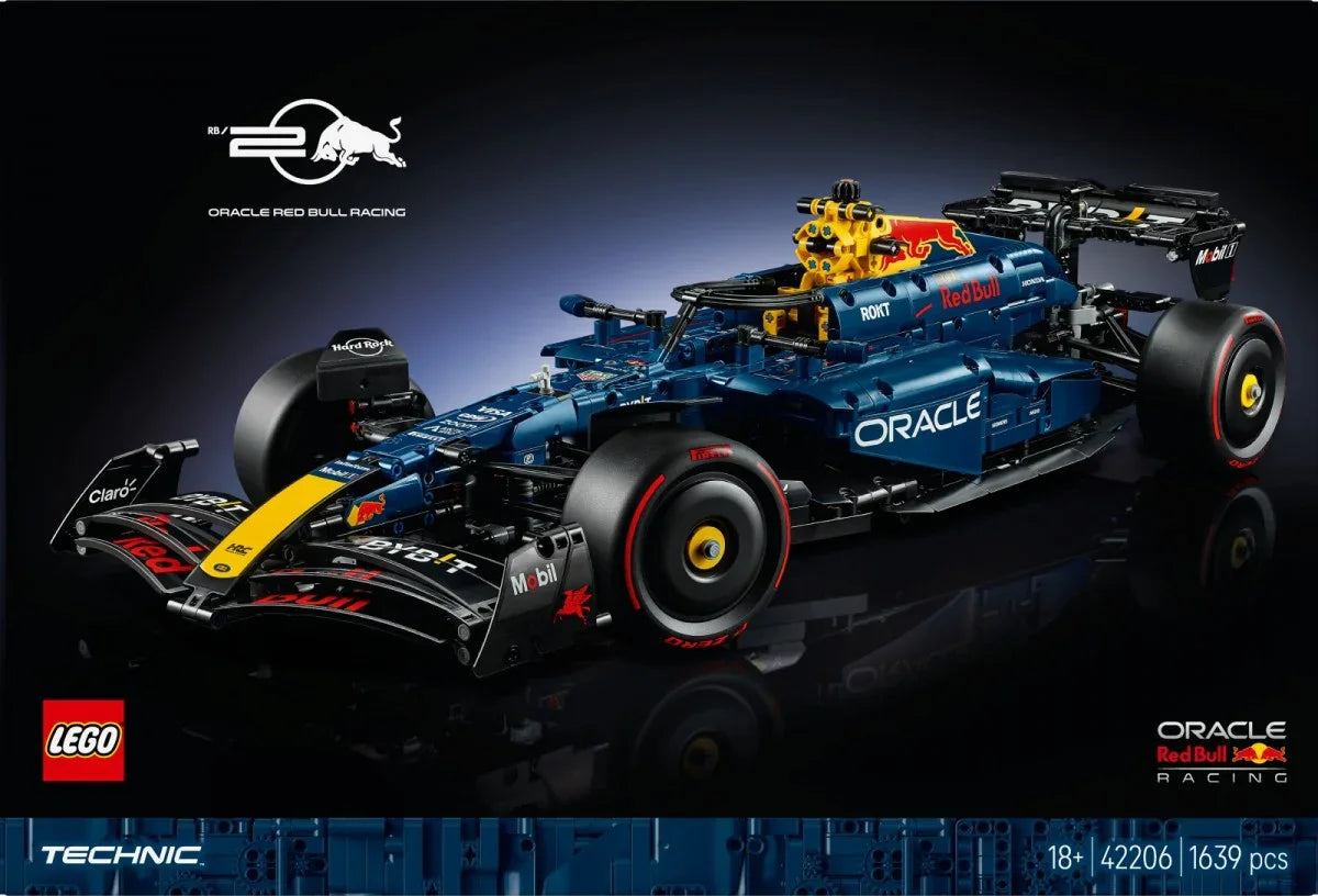 LEGO Klocki Technic 42206 Bolid F1 Oracle Red Bull Racing RB20 - zabawki-dla-dziewczynki