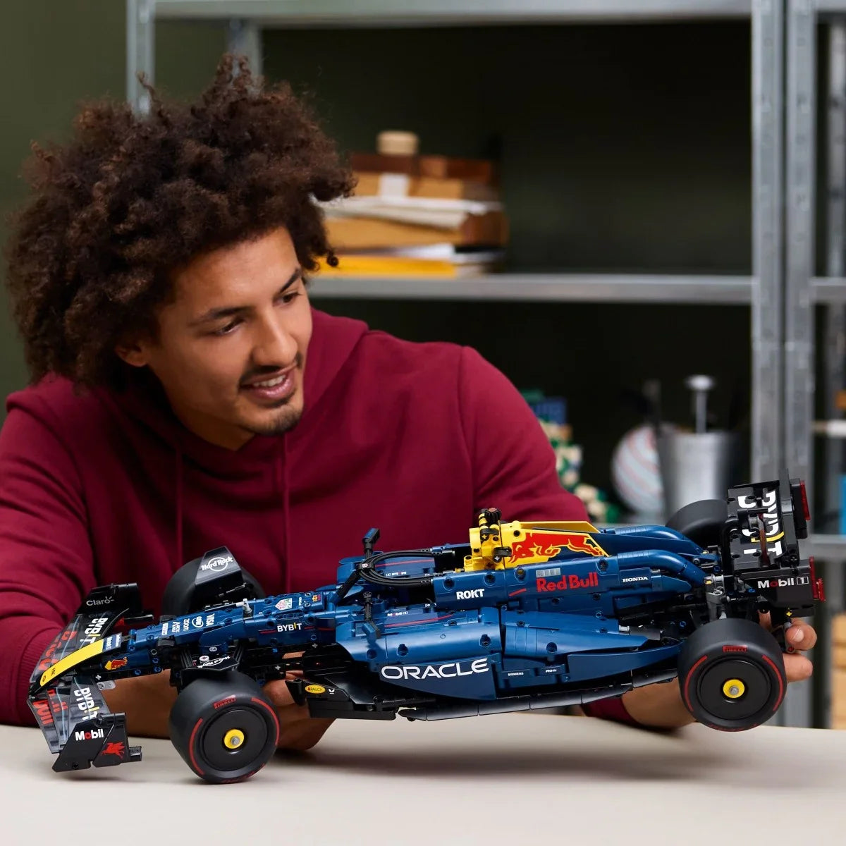 LEGO Klocki Technic 42206 Bolid F1 Oracle Red Bull Racing RB20 - zabawki-dla-dziewczynki
