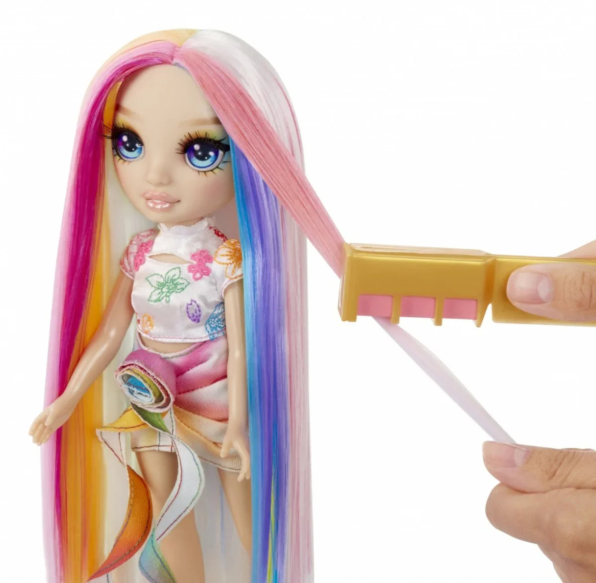 Lalka Rainbow High Hair Chalk & Style Amaya - zabawki-dla-dziewczynki
