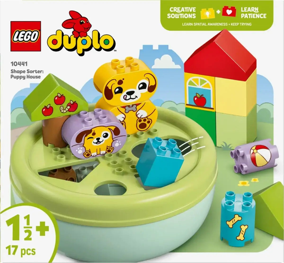 LEGO DUPLO domek szczeniaczków klocki edukacyjne -  zabawki-dla-dziewczynki