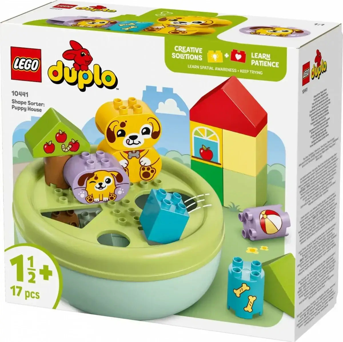 LEGO DUPLO sorter kształtów dla dzieci 1–3 lata -  zabawki-dla-dziewczynki