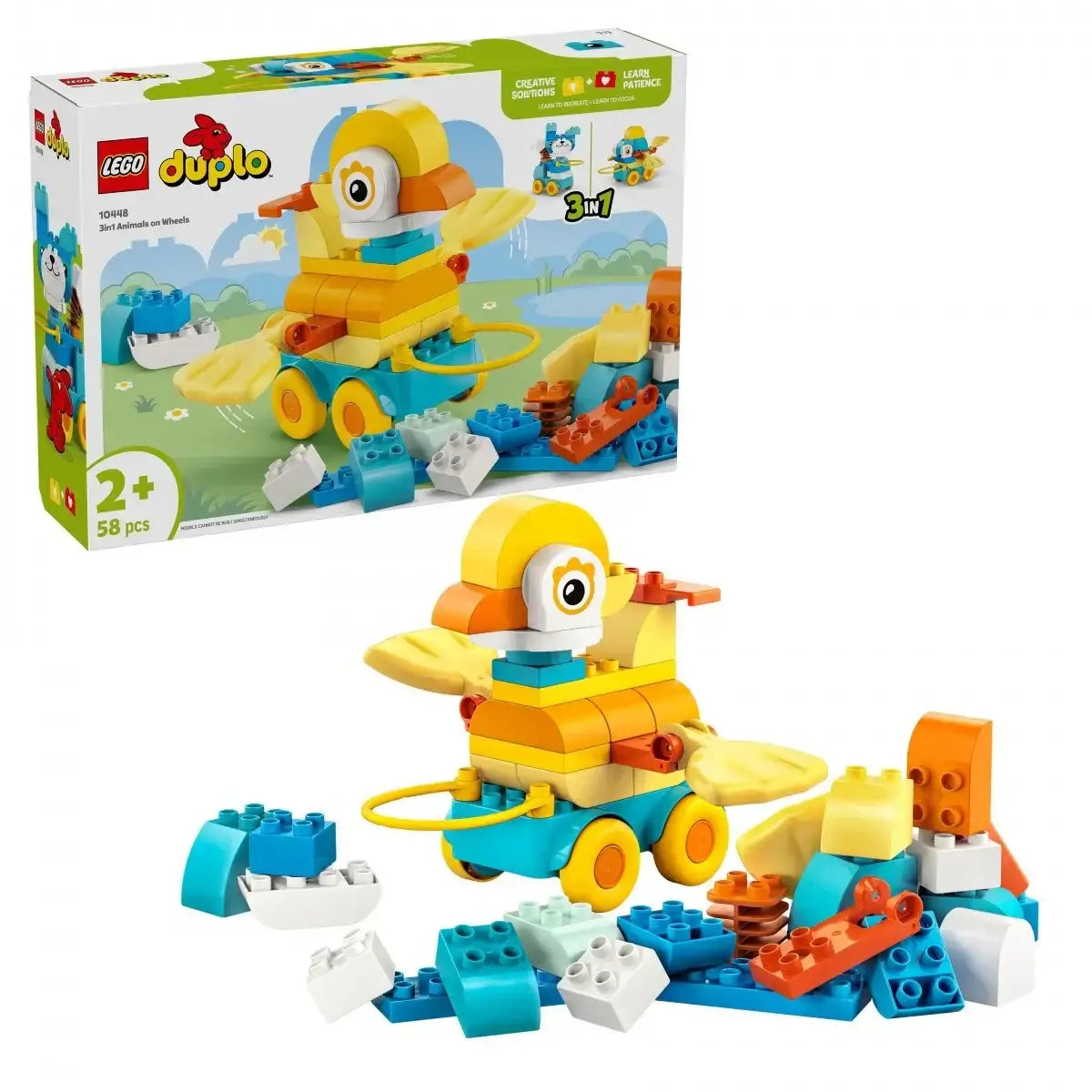 LEGO Klocki DUPLO 10448 zestaw kreatywnej zabawy 3 w 1 - zabawki-dla-dziewczynki