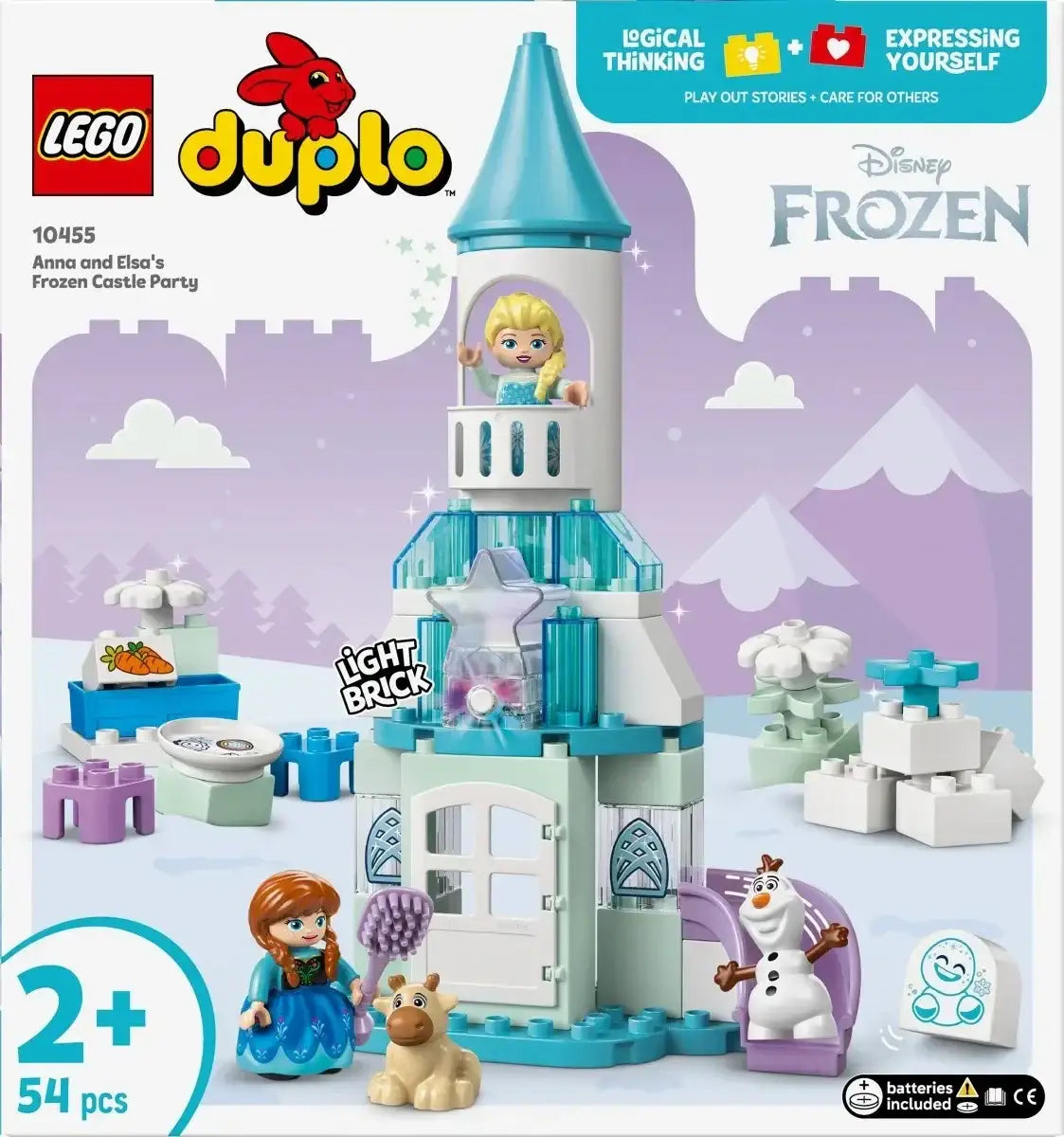 LEGO DUPLO lodowy zamek Disney dla dzieci 2+  - zabawki-dla-dziewczynki
