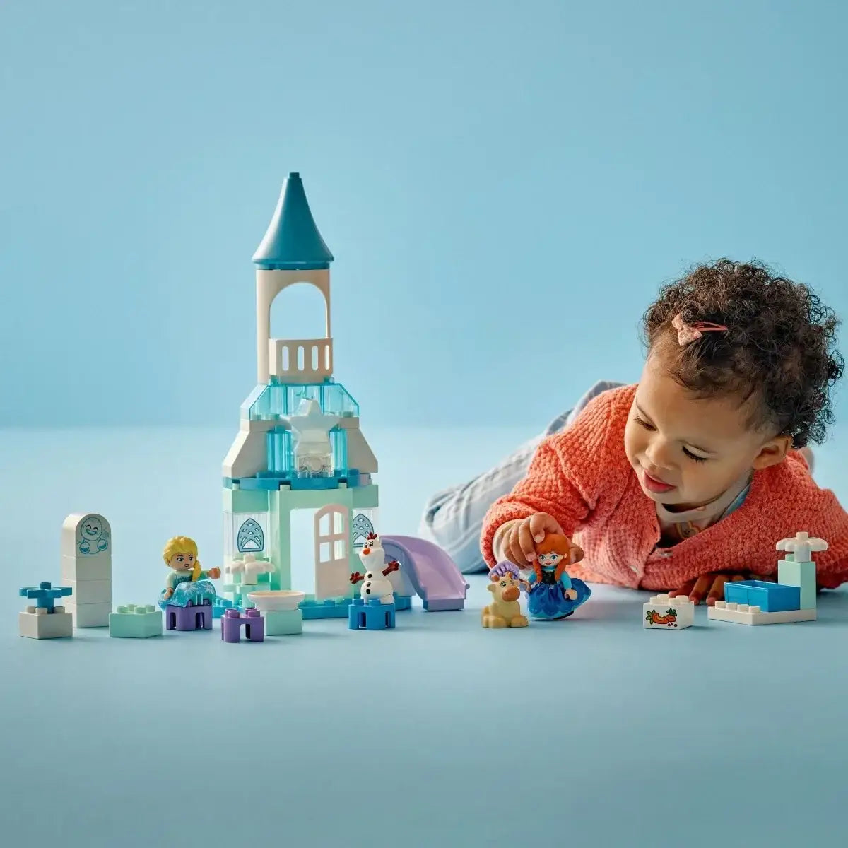LEGO DUPLO Kraina Lodu zamek i figurki  - zabawki-dla-dziewczynki