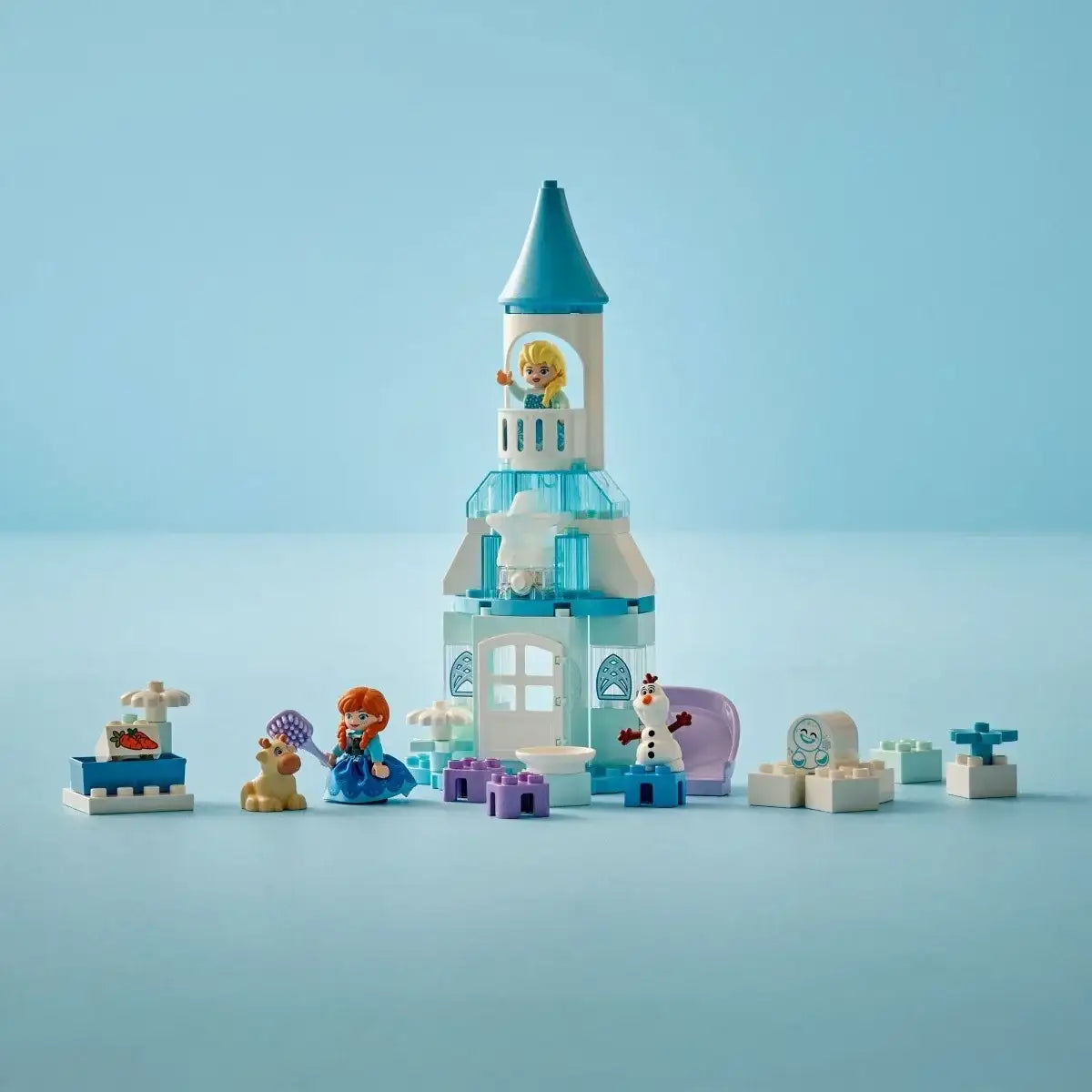 LEGO DUPLO Elsa i Anna zamek lodowy zabawka  - zabawki-dla-dziewczynki