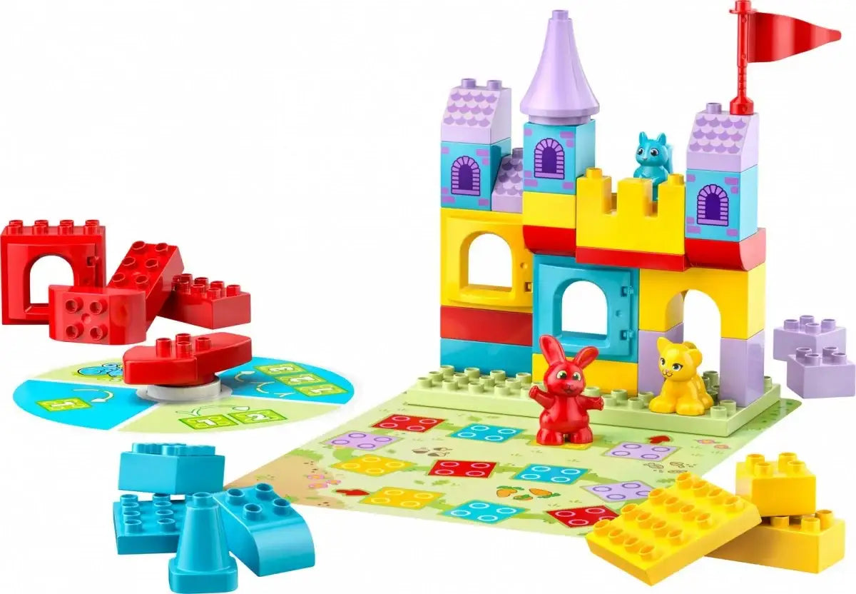 LEGO Klocki DUPLO 10450 Gra Zamek Hopsy dla dzieci - zabawki-dla-dziewczynki