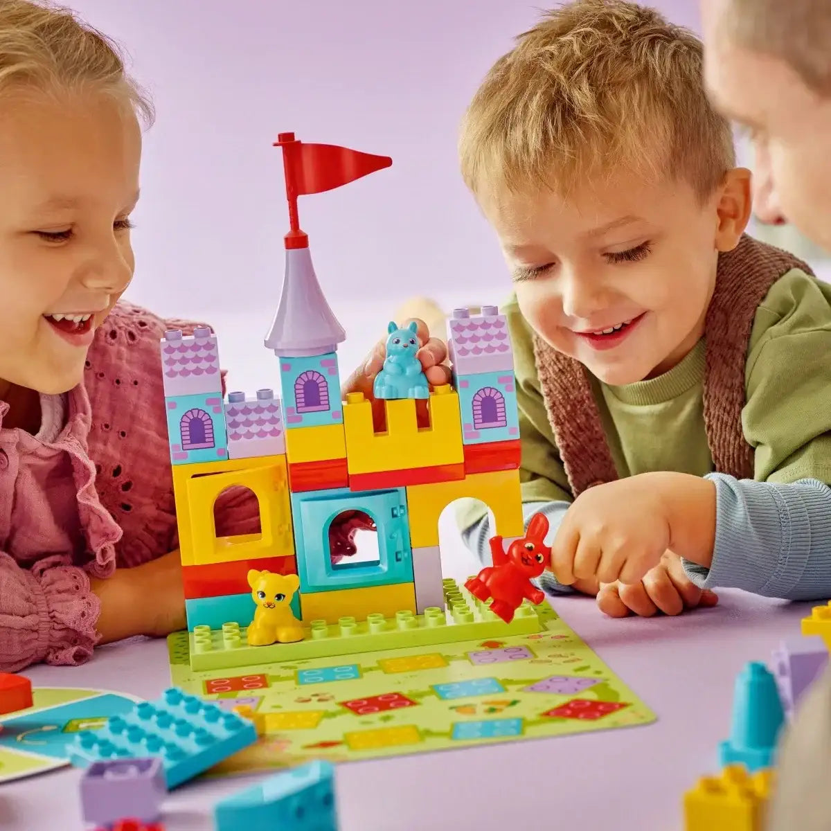 Klocki LEGO DUPLO 10450 Gra Zamek Hopsy interaktywna zabawka - zabawki-dla-dziewczynki