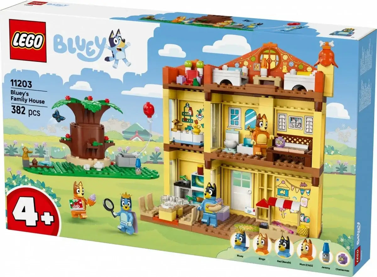 LEGO Bluey 11203 Dom rodzinny kreatywna zabawa - zabawki-dla-dziewczynki