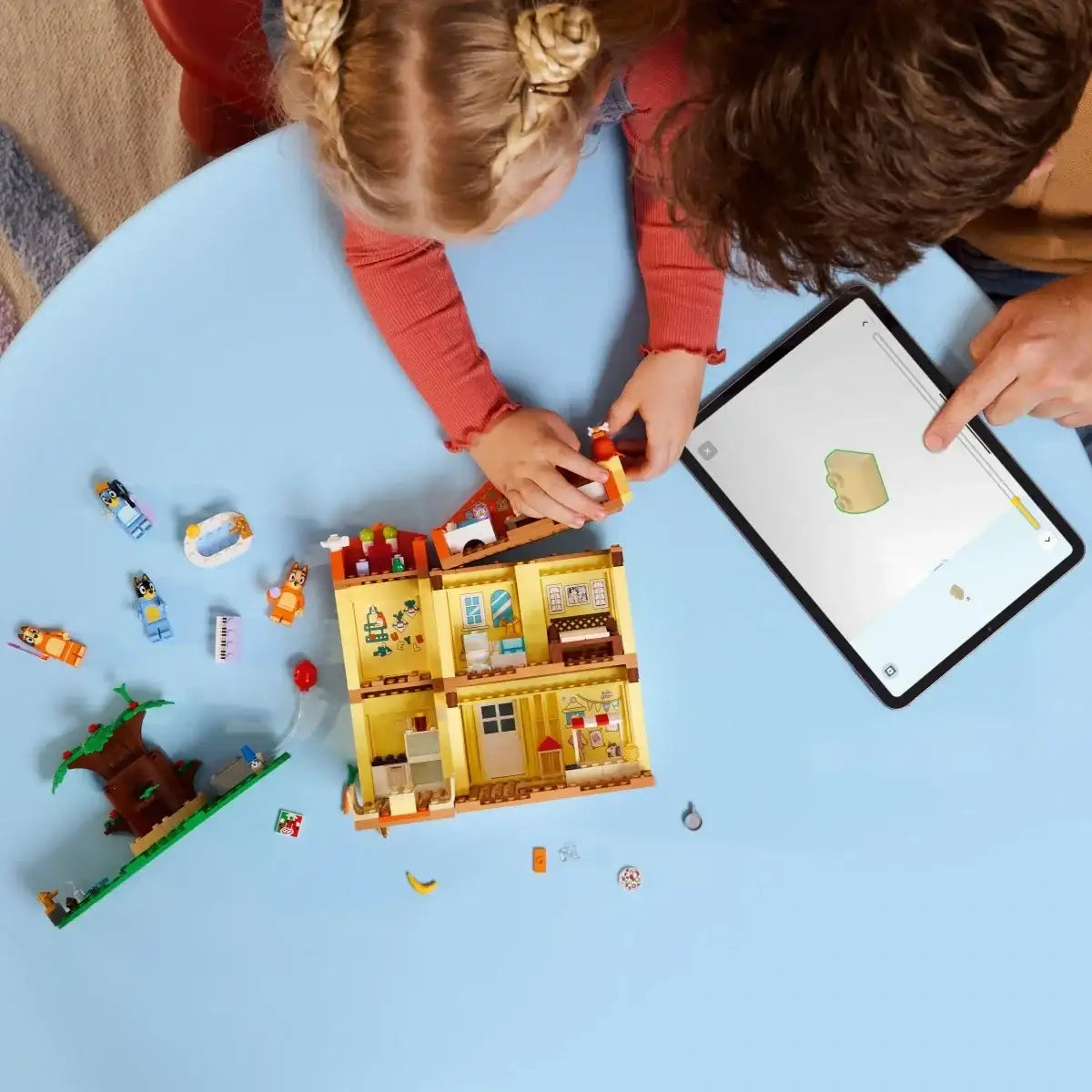 Dom rodzinny Blue LEGO 11203 zabawka dla najmłodszych - zabawki-dla-dziewczynki