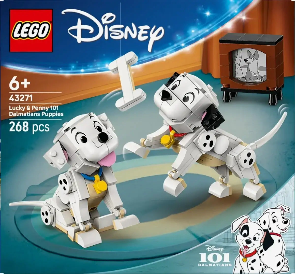 LEGO Disney szczeniaczki Szczęściarz i Penny zabawa i kolekcja - zabawki-dla-dziewczynki