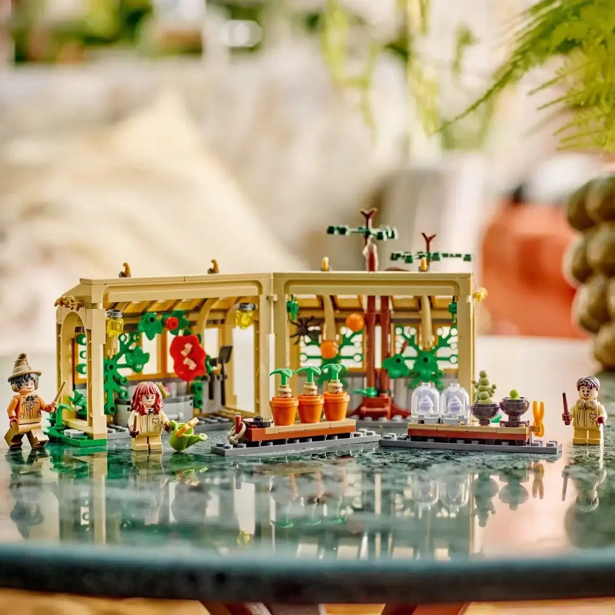 LEGO Hogwarts herbology class zestaw szklarni