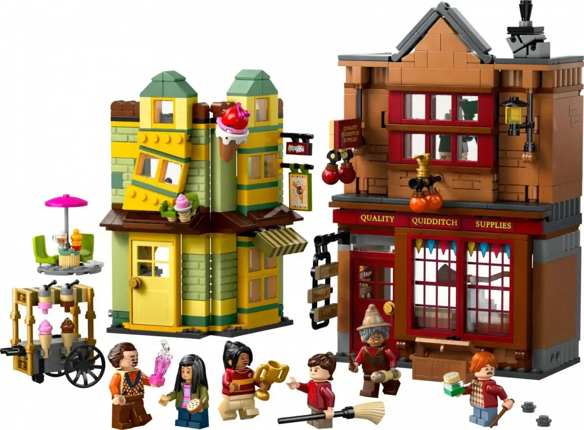 LEGO Klocki Harry Potter 76452 sprzęt do quidditcha i lodziarnia dla dzieci - zabawki-dla-dziewczynki