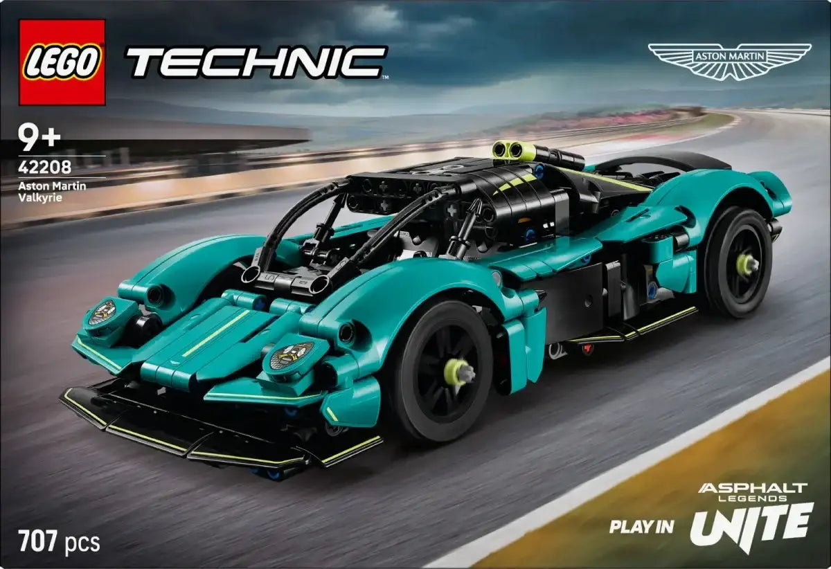 LEGO Technic hypercar Aston Martin Valkyrie 42208