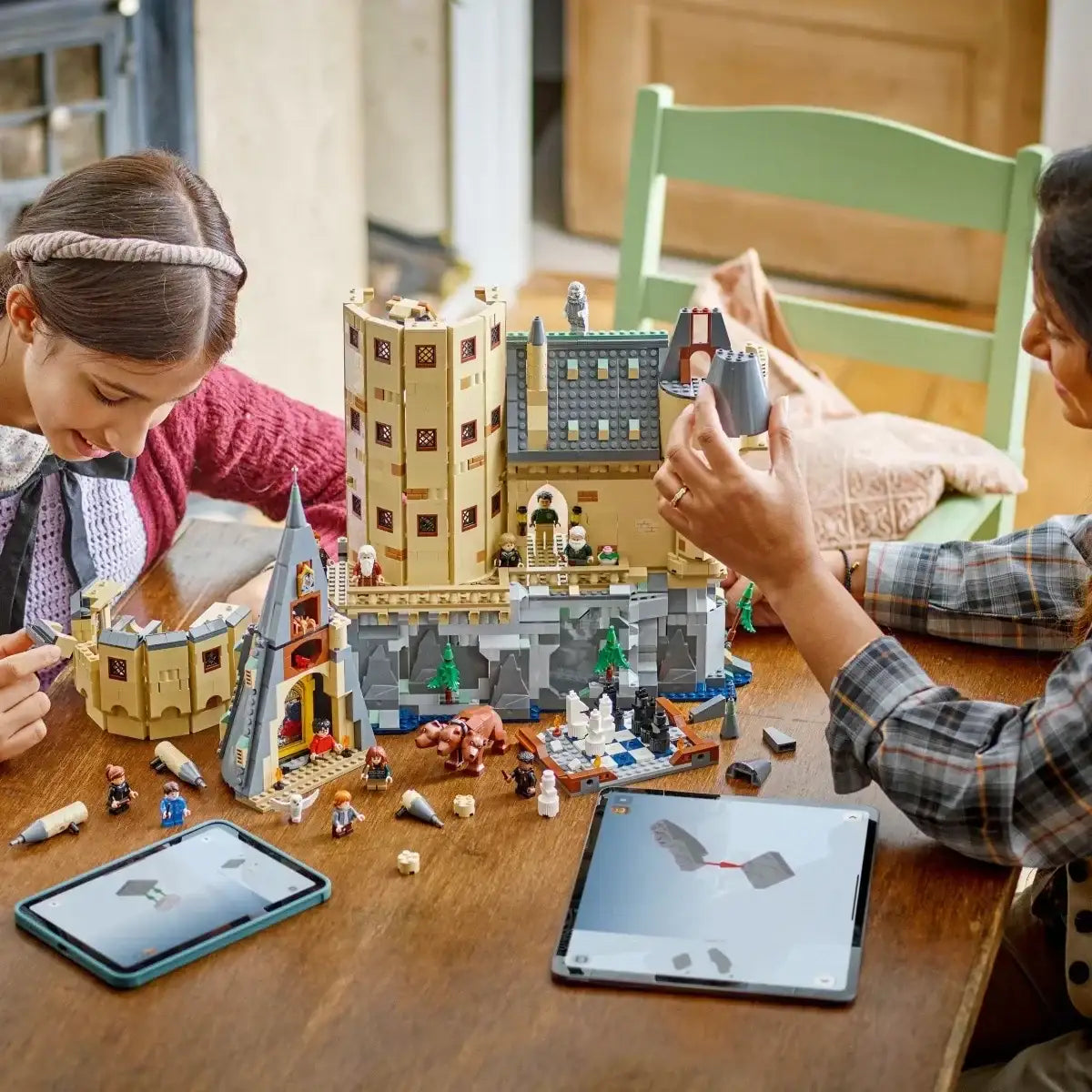 LEGO Harry Potter wieża Hogwart model zamku