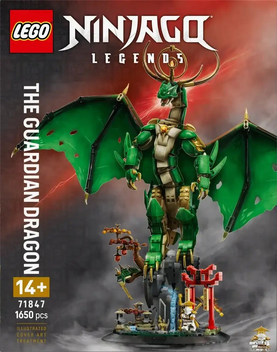 Zestaw LEGO Ninjago 71847 z imponującym smokiem i podstawką dekoracyjną - zabawki-dla-dziewczynki