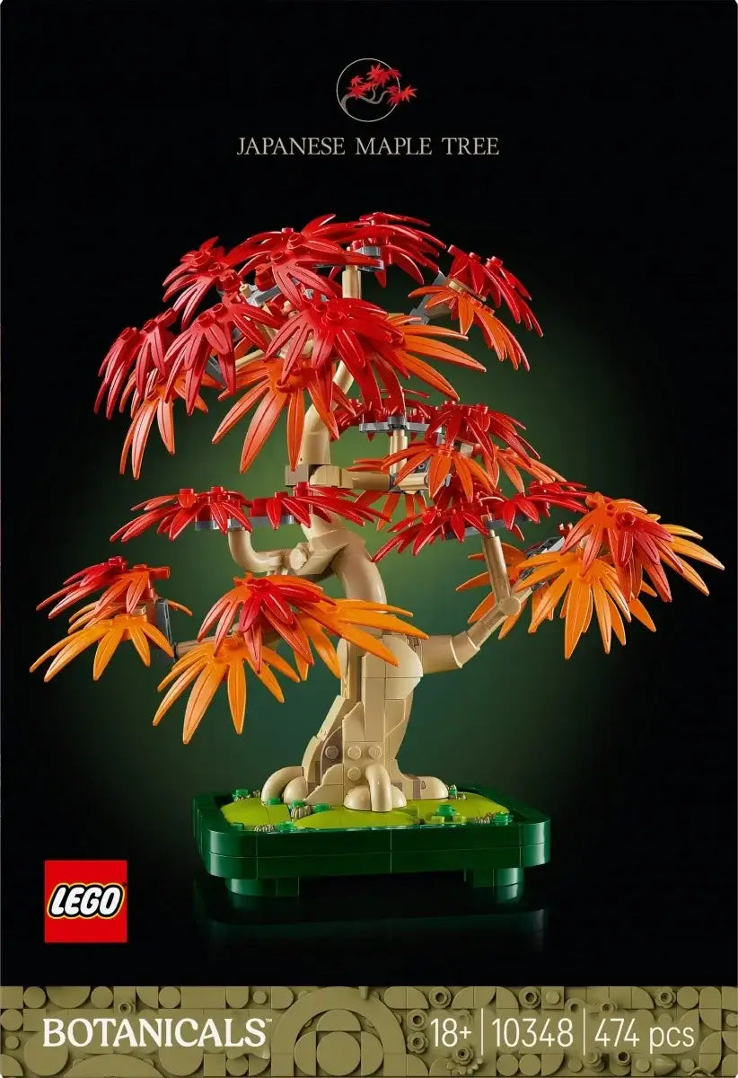 LEGO Klocki Botanicals Klon palmowy bonsai kreatywna zabawa - zabawki-dla-dziewczynki