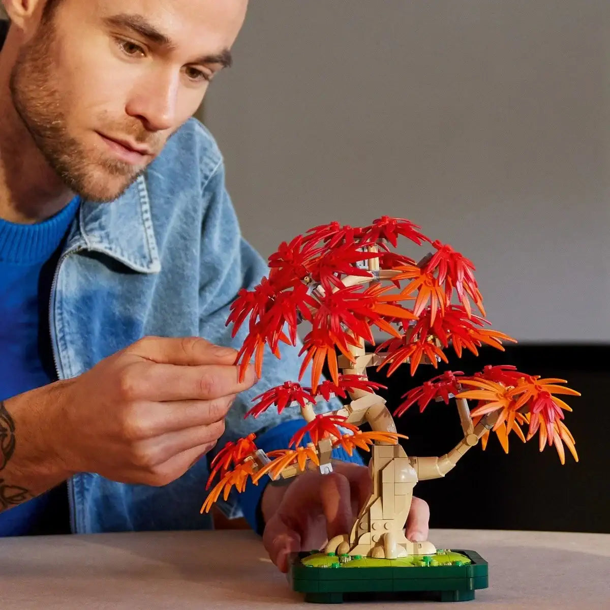 LEGO Klocki Botanicals bonsai kreatywna nauka - zabawki-dla-dziewczynki
