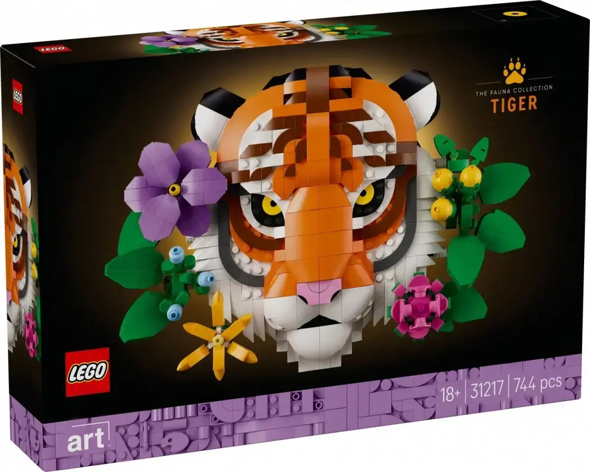 LEGO kolekcja zwierząt tygrys zestaw budowlany - zabawki-dla-dziewczynki