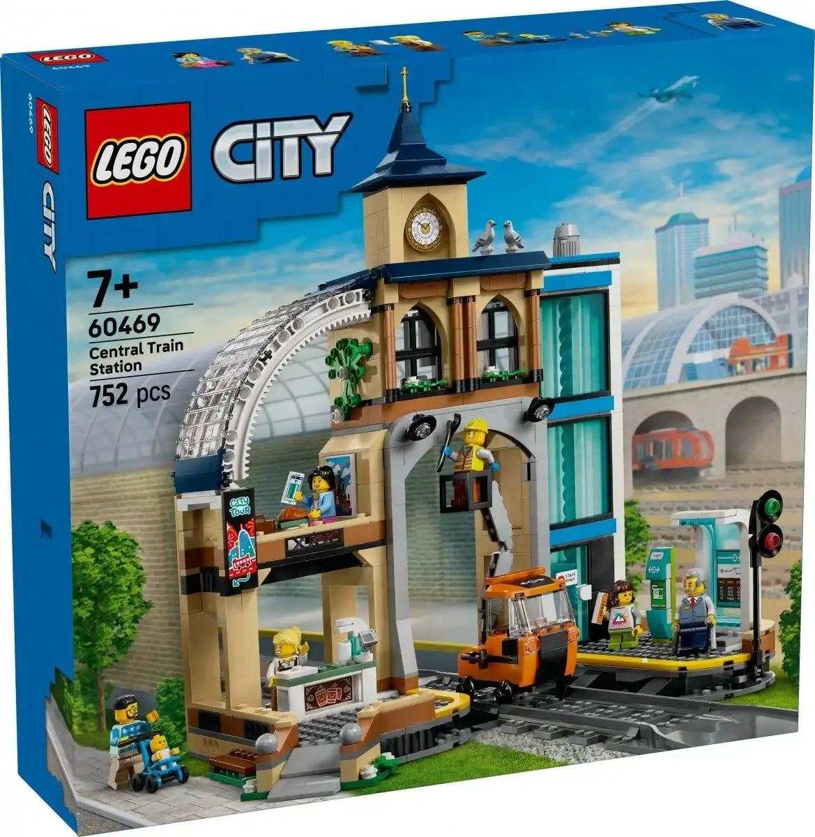 LEGO City Dworzec kolejowy 60469 zabawa i nauka - zabawki-dla-dziewczynki