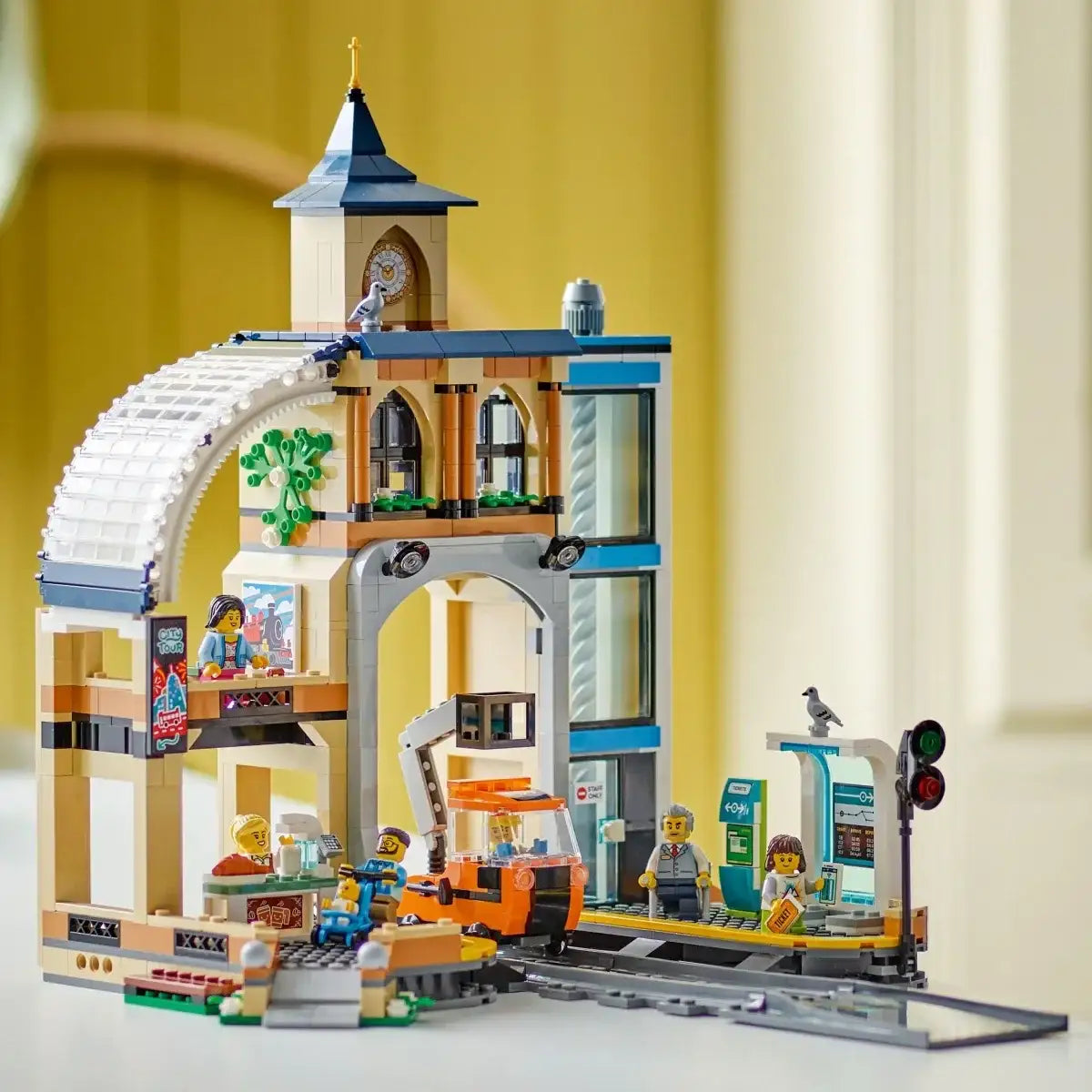 LEGO 60469 Dworzec kolejowy City rozwija wyobraźnię - zabawki-dla-dziewczynki