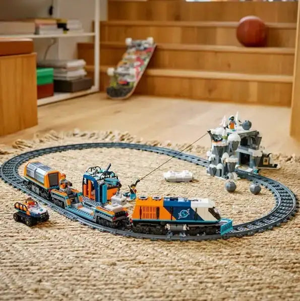 LEGO City 60470 pociąg arktycznych odkrywców