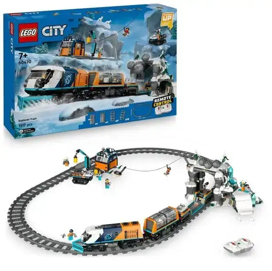 LEGO City 60470 Ekspres Polarny – pociąg
