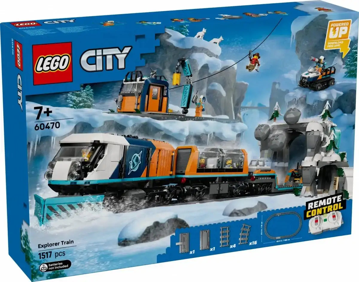 LEGO City 60470 kreatywna zabawa pociągiem