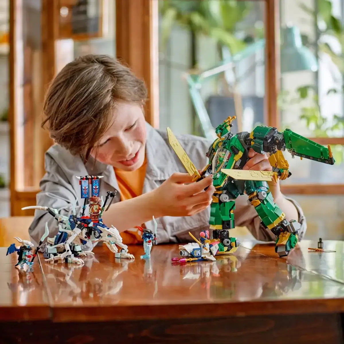 LEGO Ninjago Lloyd Jet Mech 71845 figurka i robot