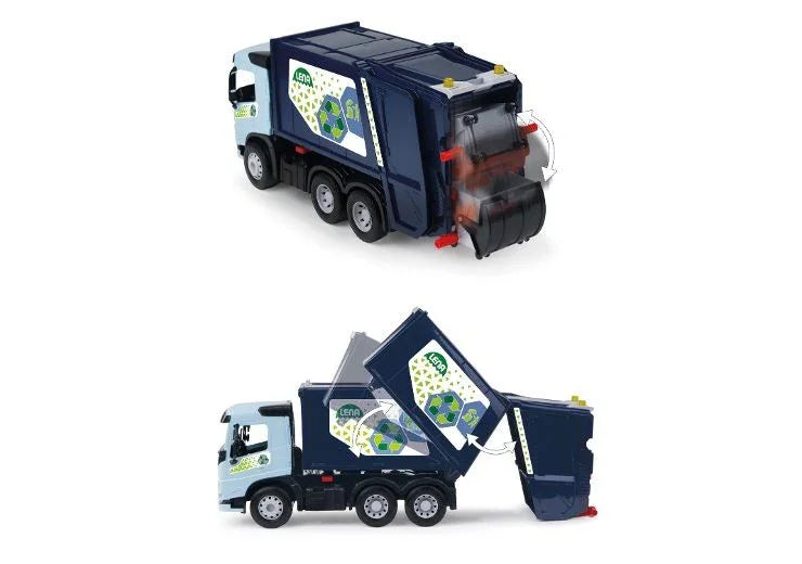 Lena Pojazd Śmieciarka Worxx Volvo FMX w pudełku