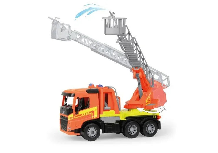 Lena Pojazd Straż pożarna Worxx z drabiną Volvo FMX w pudełku