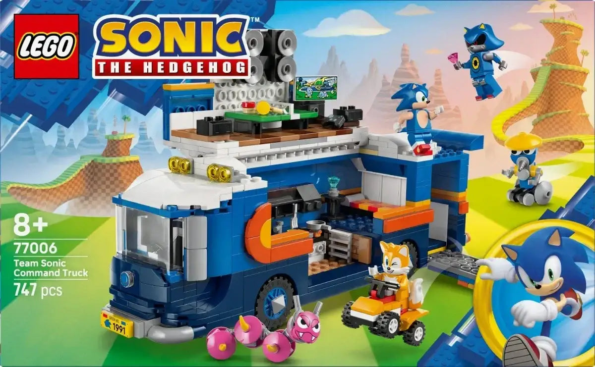 LEGO Sonic 77006 Sonic pojazd do zadań specjalnych dla dzieci  - zabawki-dla-dziewczynki