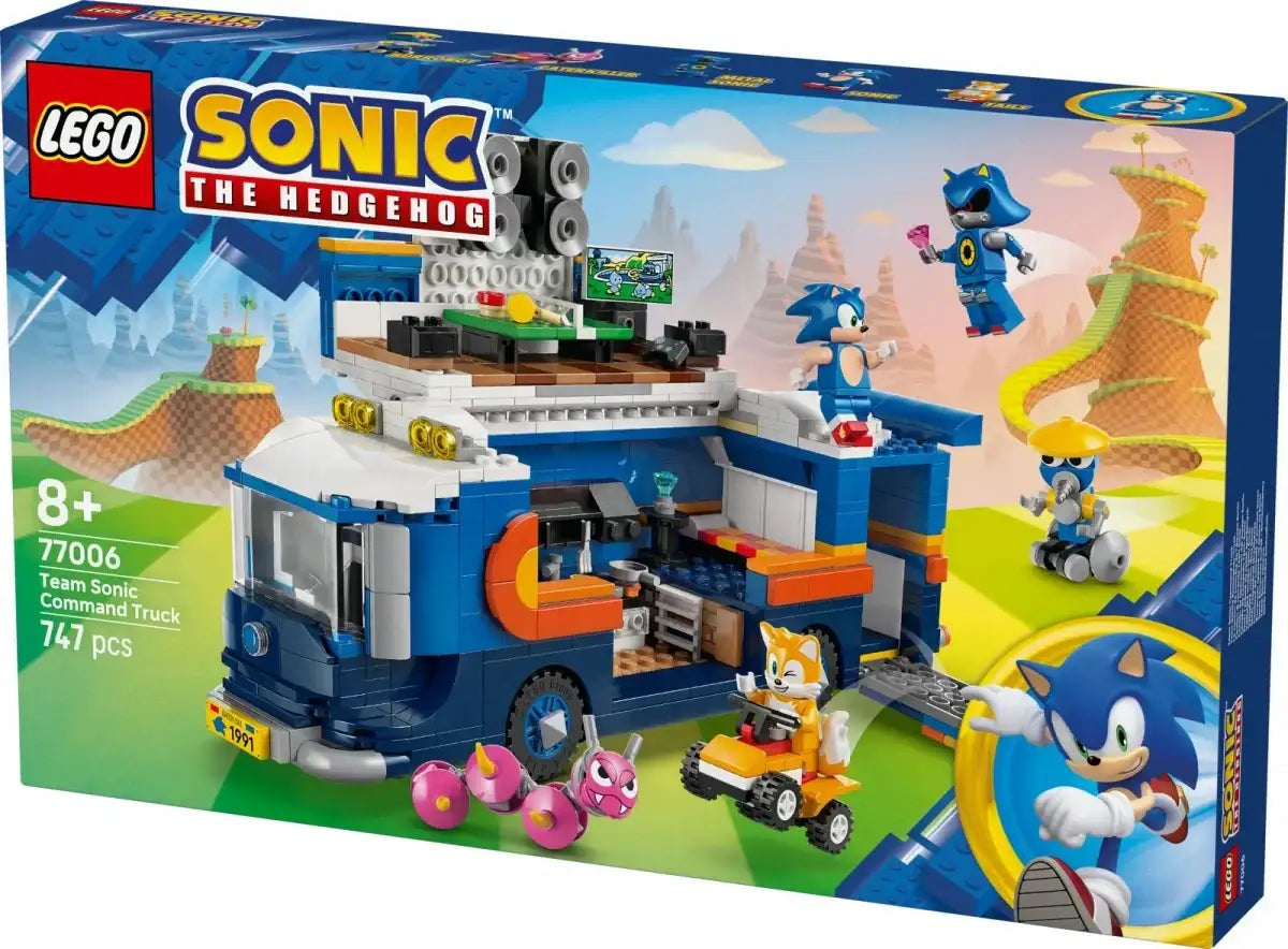 Klocki LEGO Sonic pojazd do misji specjalnych zabawka - zabawki-dla-dziewczynki