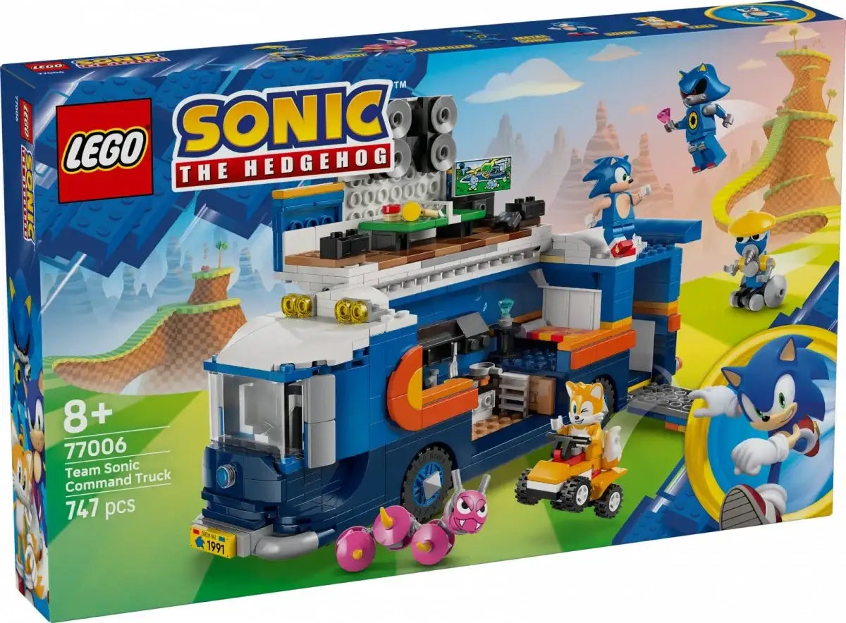 LEGO Sonic 77006 pojazd misji specjalnych kreatywna zabawa - zabawki-dla-dziewczynki