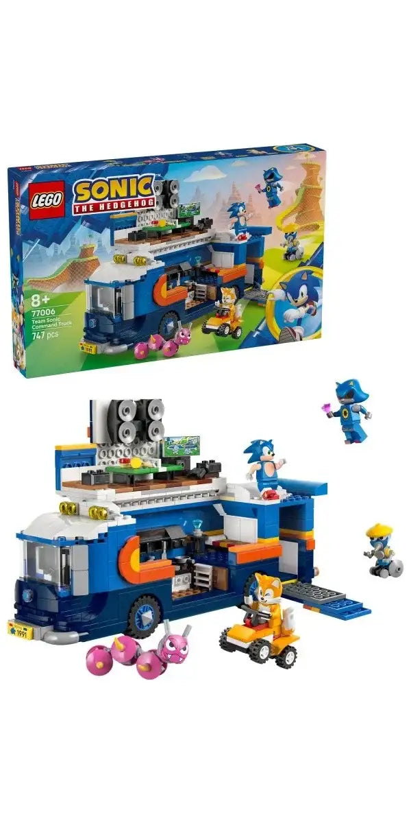 Klocki Sonic 77006 Sonic i pojazd do zadań specjalnych - zabawki-dla-dziewczynki