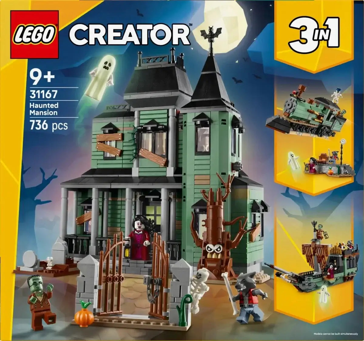 LEGO 31167 dom strachu z duchami