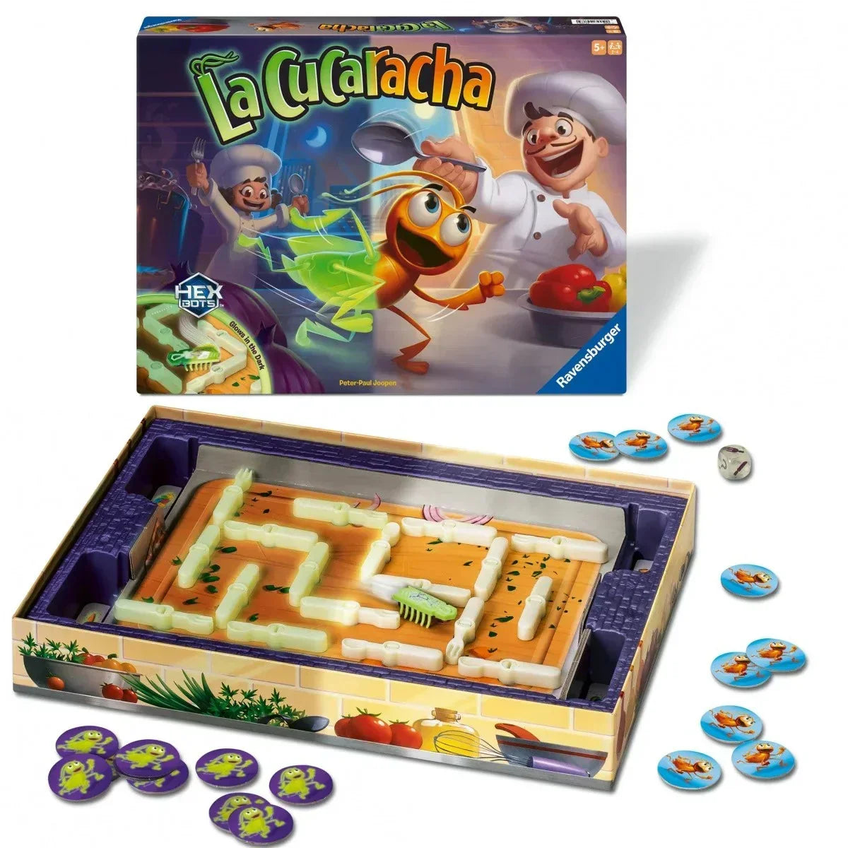 La Cucaracha Ravensburger gra rodzinna dla dzieci od 4 lat - zabawki-dla-dziewczynki