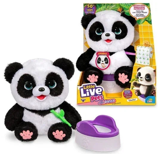 Cobi Maskotka interaktywna Little Live Pets Panda - zabawki-dla-dziewczynki