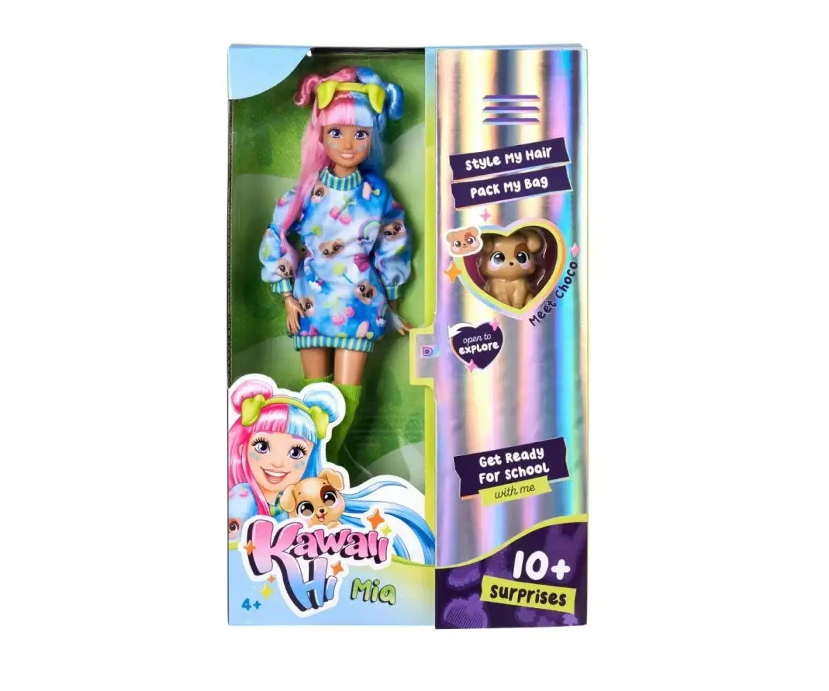 Mia Kawaii Hi doll Simba Toys Choco dog
